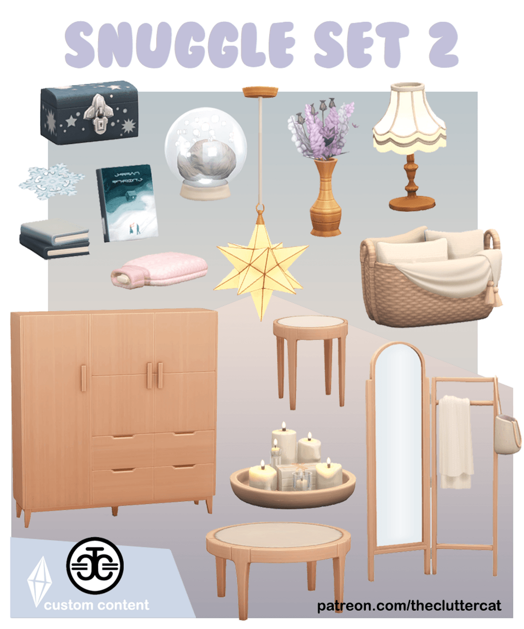 Скриншот мода Мебель для спальни Snuggle Set II